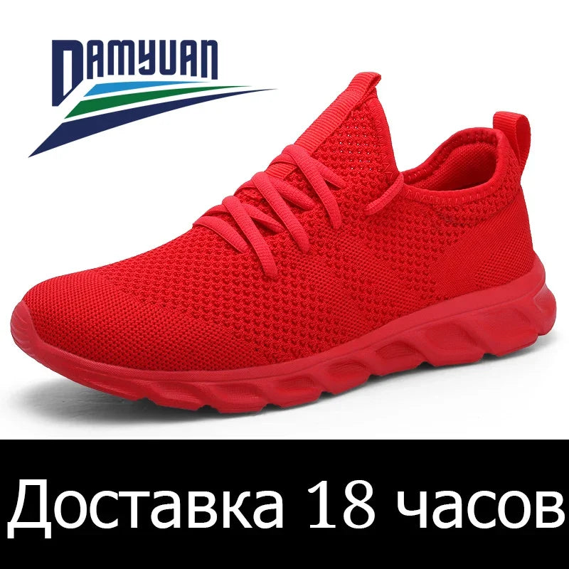 Hot Sale Light Man Running Shoes Comfortable Breathable Men'S Sneaker Casual Antiskid and Wear-Resistant Jogging Men Sport Shoes